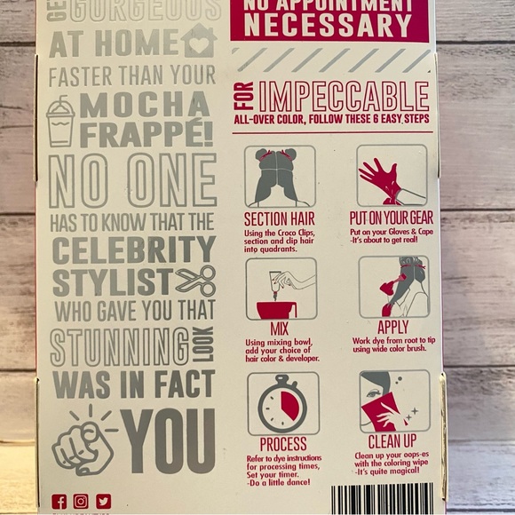 Lulu Beauty At Home Salon Kit  DIY Hair Color Kit - Picture 2 of 3